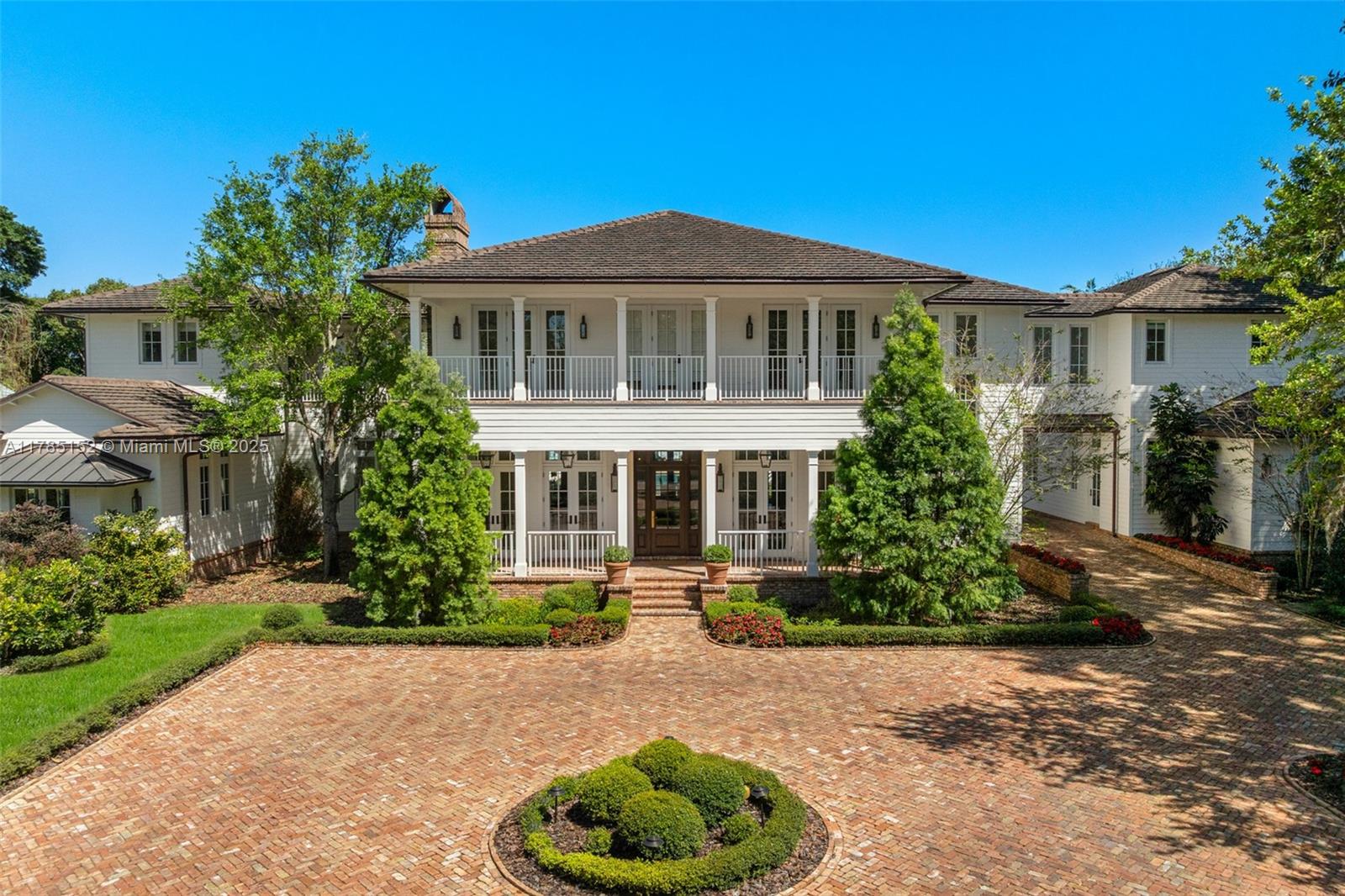 As one of the last opportunities to own a David Johnson–designed home, this property is truly exceptional, this extraordinary 8,700 SF estate redefines luxury on a sprawling 65,265 SF lot. Behind its gated entry, a motor courtyard welcomes you to a home of unparalleled craftsmanship, featuring solid wood floors, marble accents, and intricate millwork. The gourmet kitchen stuns with custom cabinetry, Calacatta Capri marble, and a La Canche range. Entertain effortlessly in the grand living spaces, full bar, private theater, or outdoors by the heated 25’x60’ pool. A full NBA-size basketball court, two pickleball courts, and a detached cabana elevate the experience. Smart home automation, impact windows, and a whole-house generator ensure modern convenience in this one-of-a-kind estate.