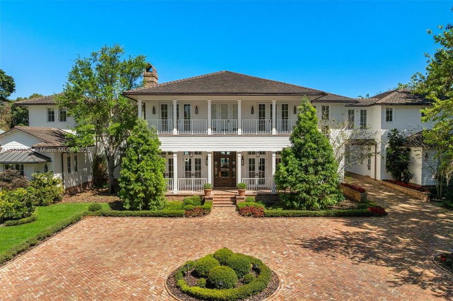 As one of the last opportunities to own a David Johnson–designed home, this property is truly exceptional, this extraordinary 8,700 SF estate redefines luxury on a sprawling 65,265 SF lot. Behind its gated entry, a motor courtyard welcomes you to a home of unparalleled craftsmanship, featuring solid wood floors, marble accents, and intricate millwork. The gourmet kitchen stuns with custom cabinetry, Calacatta Capri marble, and a La Canche range. Entertain effortlessly in the grand living spaces, full bar, private theater, or outdoors by the heated 25’x60’ pool. A full NBA-size basketball court, two pickleball courts, and a detached cabana elevate the experience. Smart home automation, impact windows, and a whole-house generator ensure modern convenience in this one-of-a-kind estate.