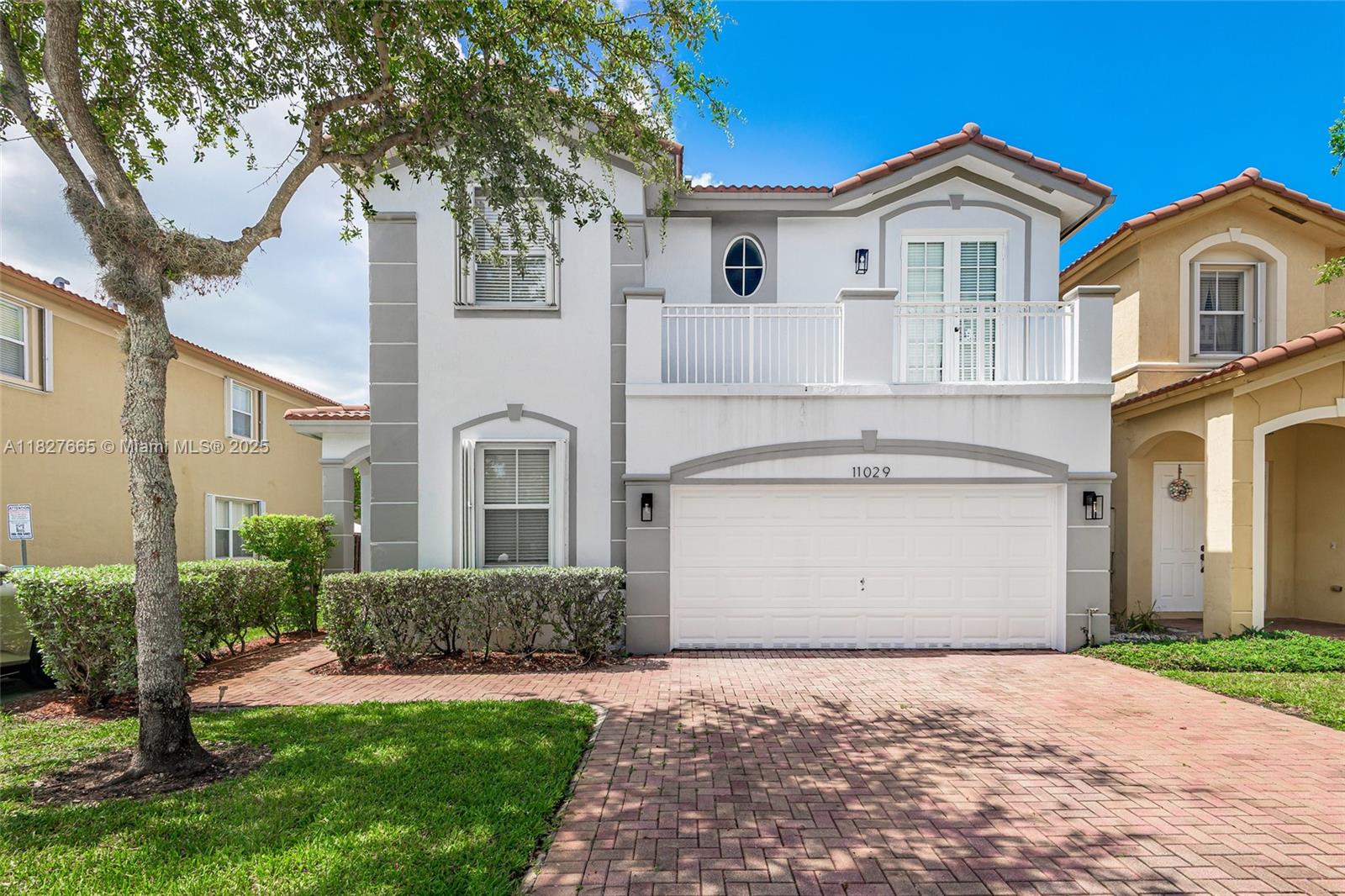 Welcome to this beautifully maintained 5-bedroom, 3 full baths home. Located in the highly desirable Island of Doral. Recently painted in warm, neutral tones, this residence offers both elegance and comfort. Enjoy a stunning modern kitchen featuring stainless steel appliances, ceramic tile flooring, and sleek laminate flooring throughout the home. The spacious layout is perfect for families or those who love to entertain. Step outside to a cozy outdoor space ideal for relaxing or hosting gatherings. Conveniently located near shopping, dining, and major highways, this home offers both lifestyle and accessibility . This is a must see.