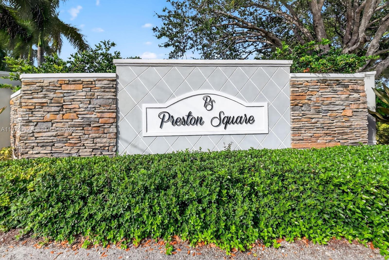 PRESTON SQUARE - Residential