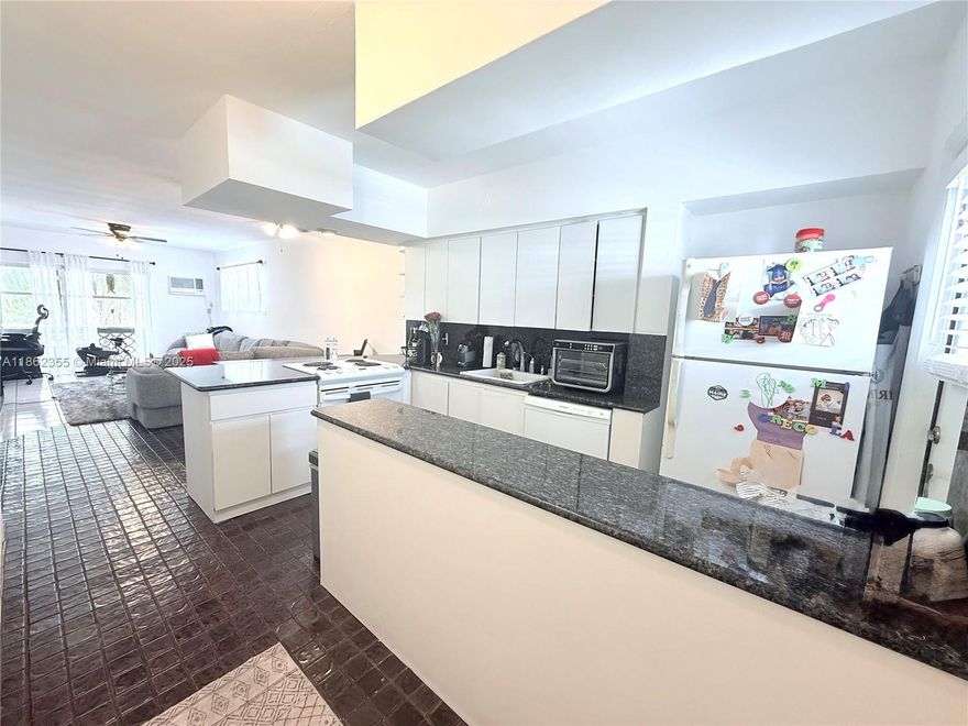 Beautiful and spacious apartment 2 beds 2 Baths, corner unit of the third floor, walking distance from Publix, Whole Foods, Sunset Place, city park, the Metrorail, the University of Miami (UM) making this property an excellent choice for both living and investing in the heart of Coral Gables. Comfortable baths, a welcoming living room, spacious kitchen, 2 assigned parking spaces, laundry facilities, elevator, bike storage, pool, only 45 units, roof replaced in 2019, tented. Maintenance includes insurance, roof, building exterior, pool, elevator, reserve funds, pets control, laundry facilities, water, trash & sewer, 2025 HOA has met reserves requirement under the new laws, security cameras throughout the grounds and passed Miami-Dade certifications and requirements. You will fall in love...