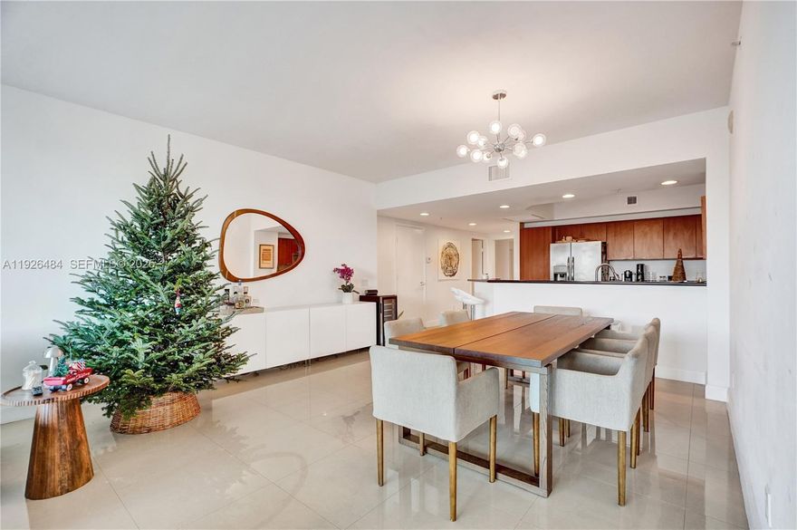 Large units in Miami are hard to find, making this rarely available 2,048 sq ft, 3-bed, 3.5-bath corner residence a true treat. This is the only line in the building with no windows facing the catwalk, offering extra privacy and more natural light. Enjoy serene, unobstructed views of protected greenery from your private balcony. Features include beautiful porcelain tile flooring, en-suite bathrooms in all bedrooms, and a guest half bath. The primary suite offers two walk-in closets and a jacuzzi tub. Assigned covered garage parking included, with the option to rent a second space. Building amenities include pool, gym, tennis court, playground, dog wash station, and high-speed internet/cable. Conveniently located near Costco, Target, Publix, new Mater Academy, UM Health, Pura Vida, Reserve Padel, and the beaches. A truly unique opportunity in the building at a great price. Tenant occupied until February 2026.