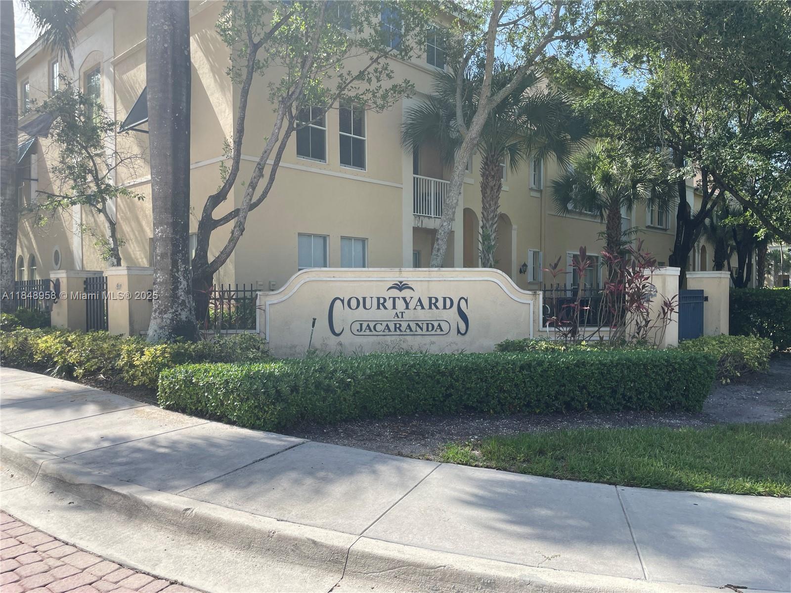 3br/2.5ba Townhome featuring Remodeled Bathrooms, Brand New AC and LG 3 Door Refrigerator, Newer Washer/Dryer and Water Heater, Bamboo floors on the second floor and stairs. the kitchen is equipped with sleek stainless steel appliances, including a Brand New LG 3 Door Refrigerator. This is a beautiful corner unit in a secure serene Jacaranda neighborhood. Community Pool, close to Great Shopping, Great Restaurants, Great Parks (Central), and other great activities. Easy access to all major highways. Maintenance includes Pest Control, Alarm, Trash, Common Area, Pool, Landscaping, Insurance (Exterior & Roof).