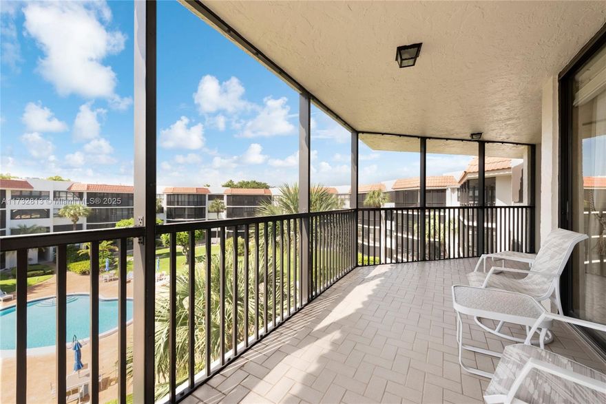 Stunning 3BR/2BA top-floor corner residence in the prestigious Porta Bella Yacht & Tennis Club, East Boca Raton. This light-filled PH offers abundant natural light, captivating southwest water views, and breathtaking sunsets from the wrap-around screened balcony. The condo features central air, walk-in closets, and a welcoming foyer. Located in the South tower, a four-story elevator building with an unmanned gate. Enjoy resort-style living with a pool, hot tub, tennis courts, fitness center and parking. Nestled in a lush waterfront community along the Intracoastal, Porta Bella is renowned for its tranquil atmosphere and beautiful landscaping. A true hidden treasure in Boca Raton!