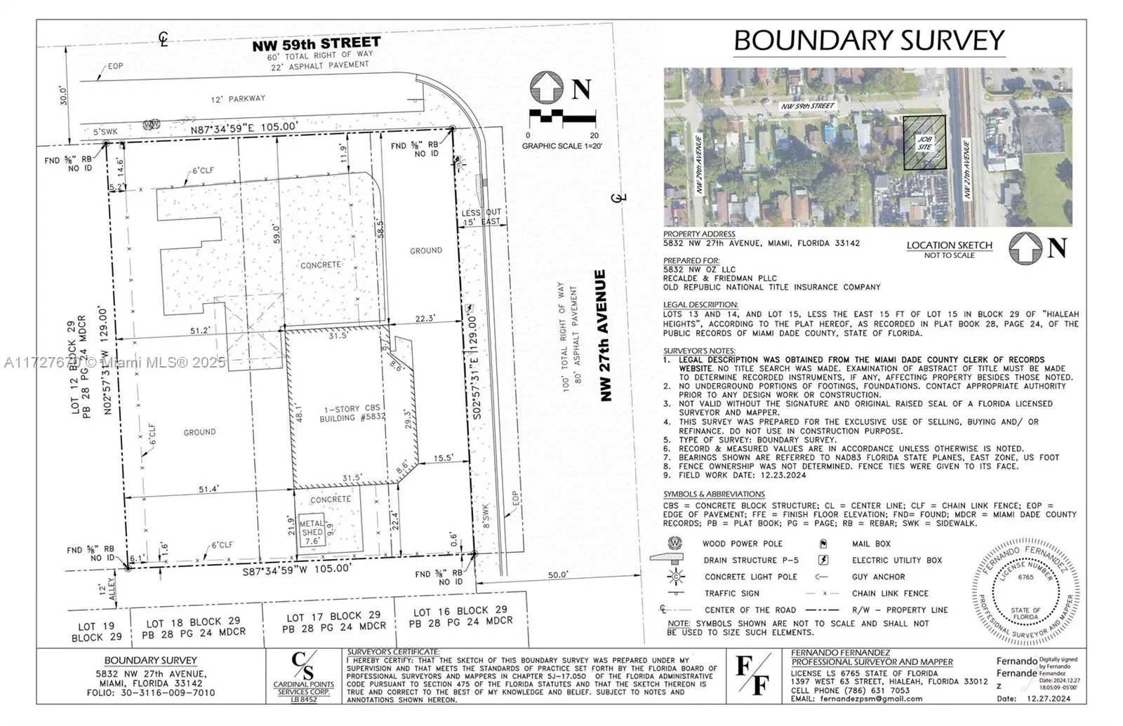 Miami, Florida 33142, United States, ,Residential,Active,16899