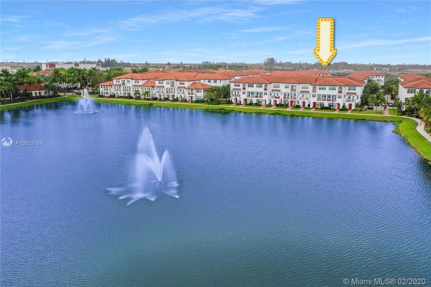 GORGEOUS NEW CONSTRUCTION TRI-LEVEL TOWNHOME LOCATED IN THE HIGHLY DESIRABLE GATED COMMUNITY OF MONTCLAIR! THIS GEM FEATURES 3 BEDROOMS + 3.5 BATHROOM AND SITS ON A PRIME LOT LAKE FRONT LOCATION!&#xA0;STEPS AWAY FROM THE COMMUNITY POOL, FITNESS CENTER, CLUBHOUSE & BEAUTIFUL JOGGING PATHS AROUND THE LAKE. FULL BEDROOM AND BATHROOM ON 1 FLOOR. BRIGHT & SPACIOUS LIVING AREA W/ OPEN KITCHEN CONCEPT ON 2 FLOOR. UPGRADED KITCHEN W/ STAINLESS STEEL APPLIANCES, DARK WOOD CABINETS,&#xA0;GRANITE COUNTERTOPS +CENTER ISLAND! BALCONIES OVERLOOKING THE STUNNING LAKE & FOUNTAIN VIEWS.&#xA0;3RD FLOOR HAS A JUNIOR SUITE & MASTER SUITE. MASTER BATHROOM HAS DOUBLE SINKS, SEPARATE TUB &SHOWER.&#xA0;2 CAR GARAGE! ALL WINDOWS AND DOORS ARE HURRICANE IMPACT!&#xA0;HOA FEE INCLUDES CABLE, INTERNET & SECURITY SYSTEM. CONVENIENTLY LOCATED.