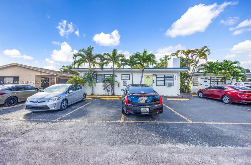 Exceptional value-add multifamily opportunity in a prime Hallandale Beach location, right off US-1. Located at 700 NE 6th St, this 13-unit property includes 11 studio apartments, one 2BD/1BA, and one 1BD/1BA, with several units already updated and renovated on the interiors. Additional vacant units are currently under construction, allowing an investor to complete renovations to their standards and quickly elevate rents and overall NOI. The asset offers a strong pro forma gross income of $246,000 annually and sits in a rapidly improving corridor just minutes from major demand drivers—4 minutes to Gulfstream Park, 6 minutes to Hollywood Beach, 8 minutes to Aventura Mall, 10 minutes to I-95, and 15 minutes to Fort Lauderdale–Hollywood International Airport—ensuring exceptional accessibility and sustained rental demand.
