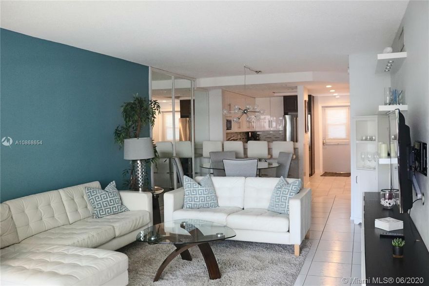 Beautiful Unit.  This unit has been remodeled. Modern style. 
Modern cabinets. LED lights. Balcony overlooking the water view.
Ready to move in!