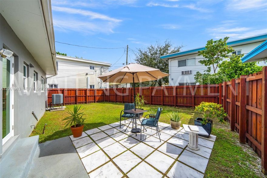 Single family home located across the street from the Biscayne Bay for under $1M?? Quiet treelined street with a large back yard drenched in sunlight perfect for catching some sun or entertaining. This 2 bedroom 1 bath well kept home is perfect for those who seek a condo alternative that comes with privacy. Very well maintained with newer HVAC, updated roof and new countertops / bathroom vanity is ready for those who seek the ease of moving in and not having the hassle to do any repairs or updates. Hurricane windows and doors help keep your insurance premiums low and helps you sleep easy. Ideal location for those who want easy access to Mia and the beaches This charming bungalow is ideally located within a short drive to both the beach and downtown Miami offering you the perfect oasis.