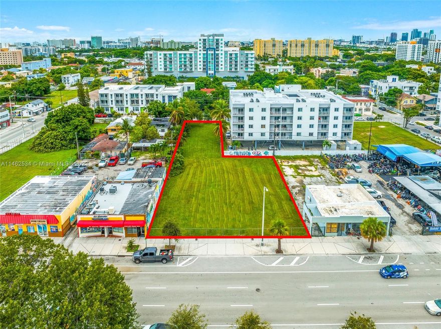 Little Havana Urban Core Development Site. Located in one of Miami’s Most Vibrant neighborhoods, just west of Downtown, centric to all major employment centers, and experiencing a total re-building/re- development which will bring thousands of beautifully-designed new residential units as well national retailers such as Aldo, Ross and more. By right you can build 75 residential units, or 150 by tapping into new zoning bonuses. T-6-12- O zoning also permits for office, hospitality, and more; up to 12 stories by right or 20 by bonus.