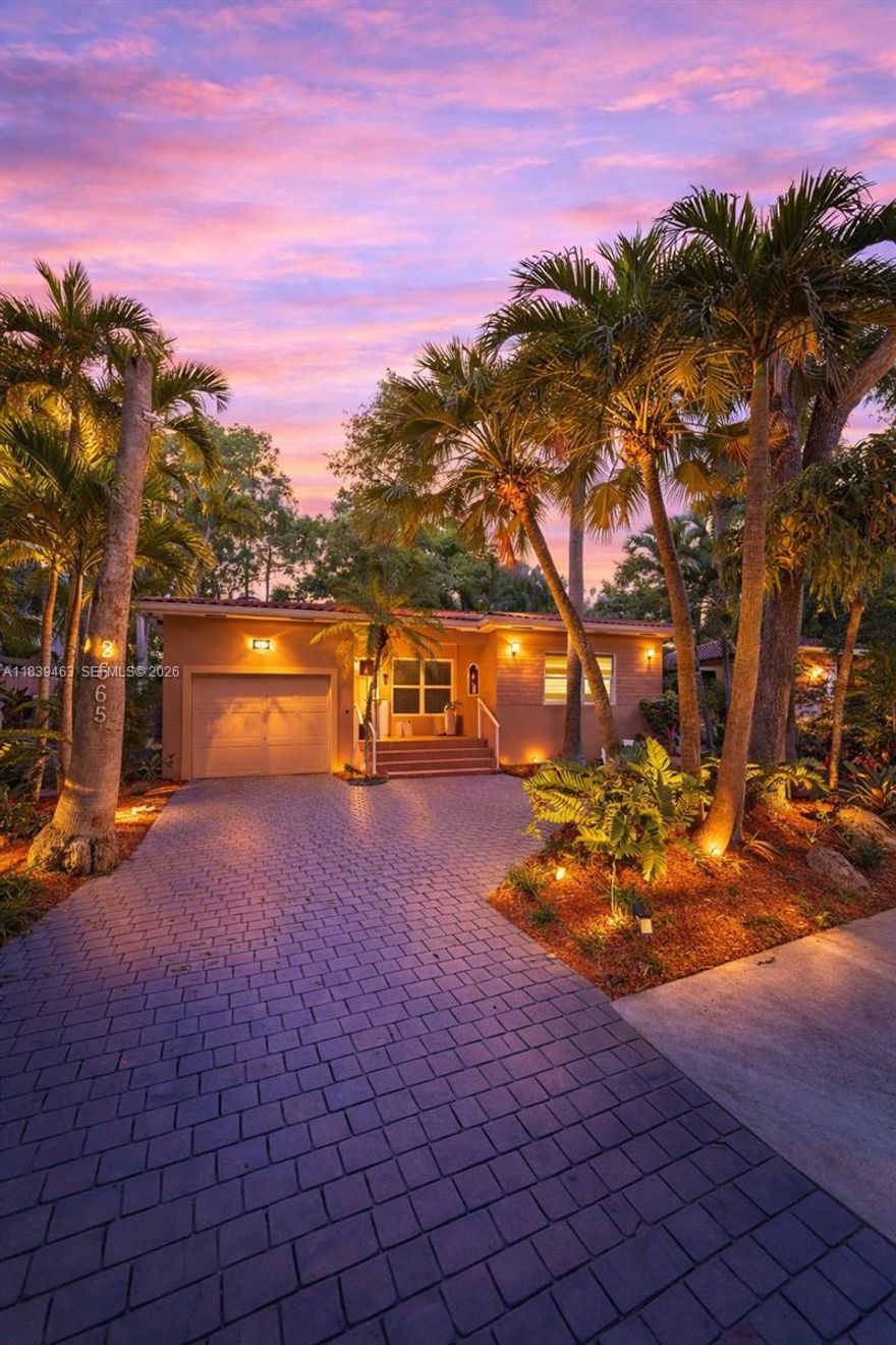 Welcome to this warm and inviting 2-bedroom, 2-bathroom home nestled on a lush 6,599 sq ft lot in the highly desirable Coconut Grove. With timeless mid-century charm and a coveted location, this property offers the perfect canvas for your personal touch or move-in-ready enjoyment.
Step outside to your private backyard oasis, where mature trees and greenery surround you — perfect for relaxing or hosting gatherings. An attached garage and ample off-street parking complete this fantastic property.
Located just minutes from Coconut Grove’s vibrant shopping, dining, parks, and bayfront, this home combines tranquility with urban convenience. 
Don’t miss this opportunity to own a charming Grove residence with endless potential.