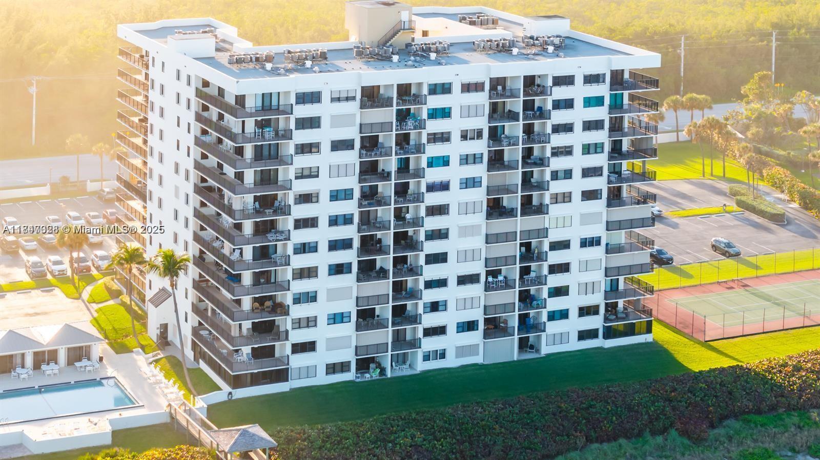 Experience coastal living at its finest in this stunning direct oceanfront 2-bedroom, 2-bath condo in beautiful Jensen Beach. Fully remodeled with a sleek, modern design—enjoy an open-concept kitchen with updated cabinetry, quartz countertops, stainless steel appliances, and spa-inspired bathrooms. Stylish new flooring flows throughout, creating a seamless, contemporary feel. This resort-style community offers unbeatable amenities including a heated oceanfront pool, sauna, clubhouse, tennis & pickleball courts, bingo nights, horseshoes, poker games, and more. In-unit washer & dryer for your convenience. Whether you're looking for a year-round home or a beachside getaway, this condo delivers comfort, style, and oceanfront living in one perfect package!
