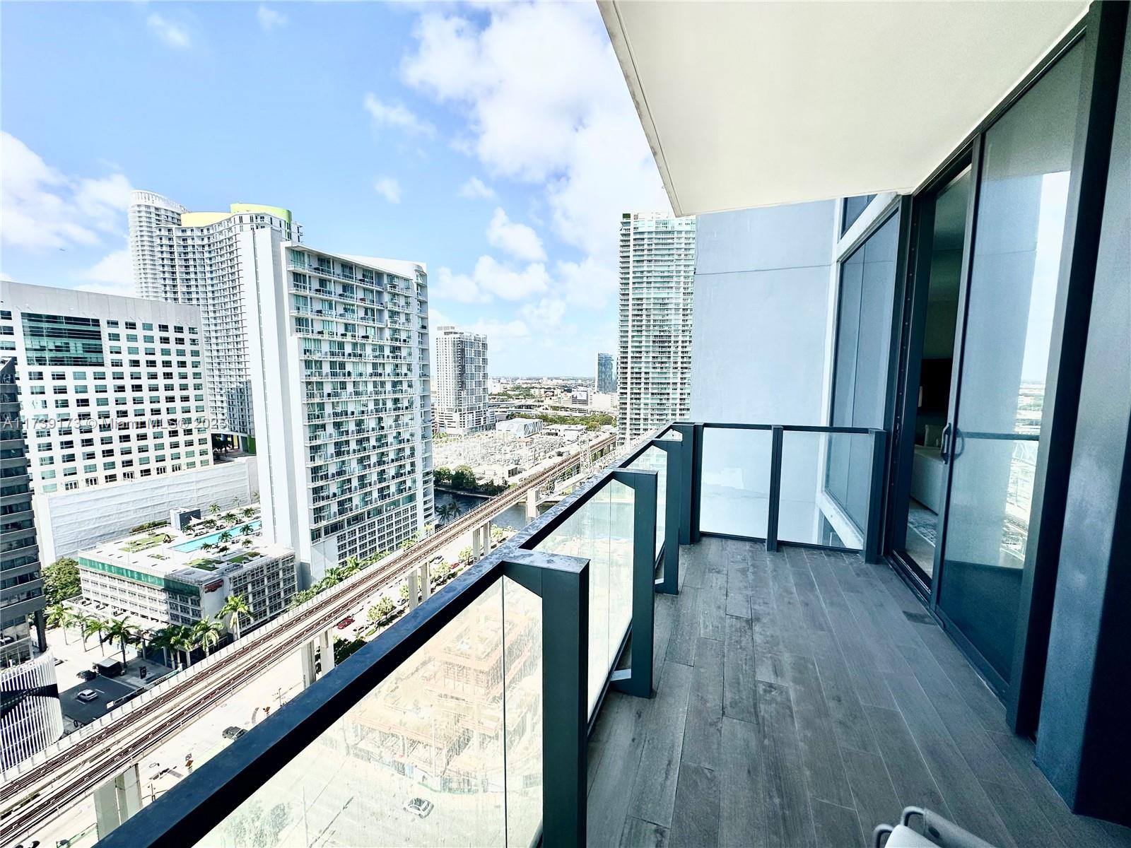 Welcome to Rise in Brickell Miami! A stunning architectural masterpiece by Arquitectonica located in the the heart of Miami's most sought-after neighborhoods. This 1 bd, 2ba (1 full, 1 half) is truly remarkable. This unit boast stunning city views and a spacious terrace. The primary bedroom offers a generously sized walk-in closet, a with top-of-line appliances and stone countertops. Truly a must see.