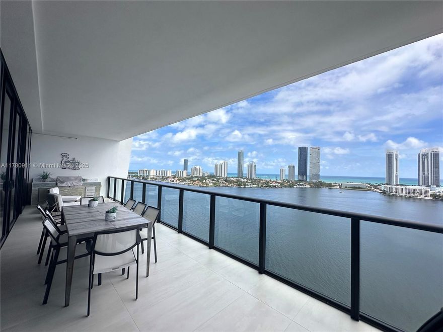 Amazing 3 Bedroom 4.5 unit at the Prive Island, enjoy the luxury and privacy of condo living with amazing views to Sunny Isles Skyline. Top of the line appliances and finishes. Unit comes furnished. 
Note. Unit is sold with furniture but does NOT include Art or accessories.