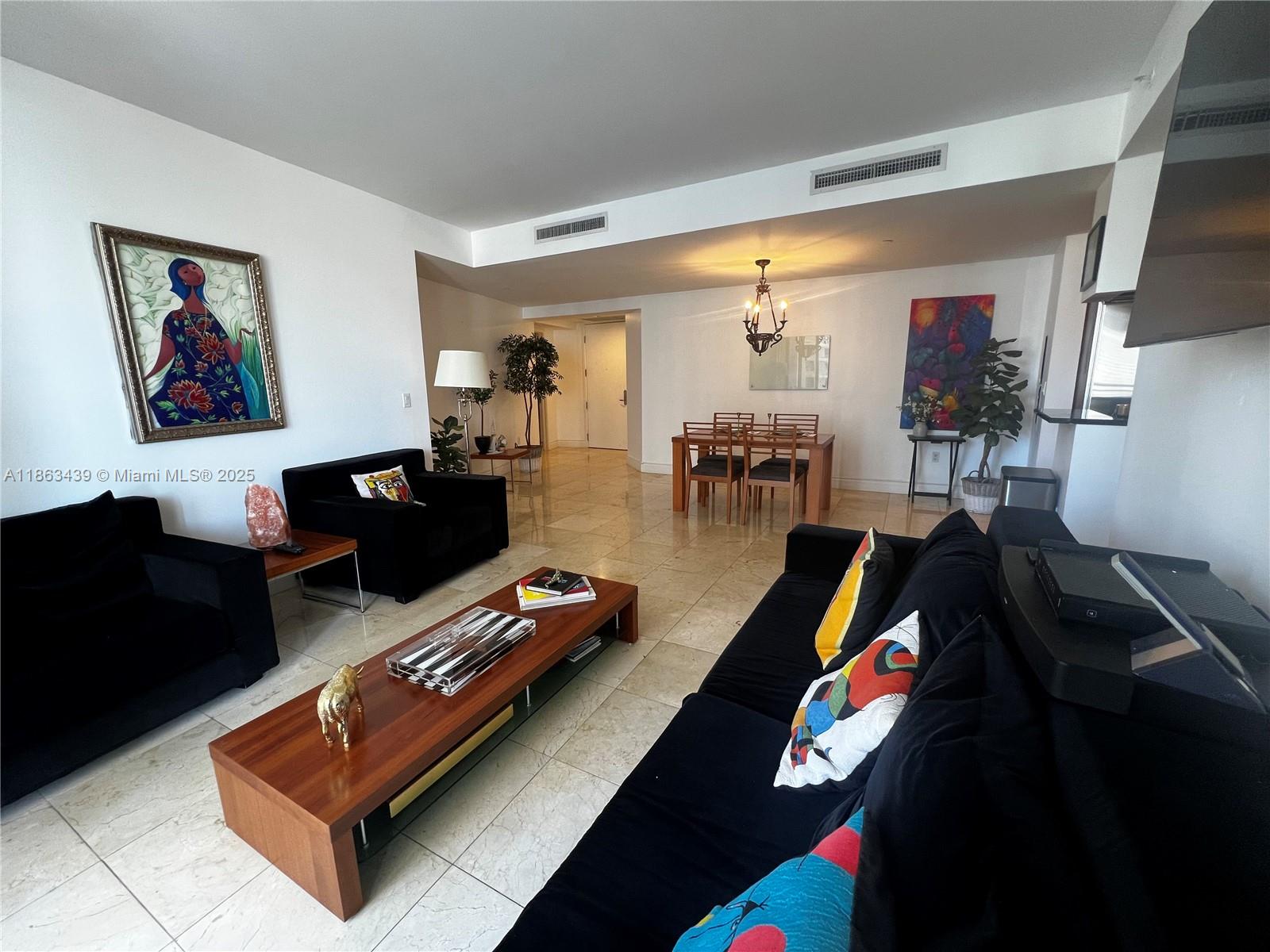 Oversized residence offers 1,030 Sq.Ft of comfortable living space with elegant marble floors throughout and a generous 200 Sq.Ft. balcony with stunning views. Designed for both comfort and style, it offers a sophisticated lifestyle in one of Miami's most prestigious island communities. Carbonell offers exceptional amenities including: complementary valet for visitors, two tennis courts, and two story state-of-the-art gym, bay front pool, BBQ area, jacuzzi, sauna, and racquetball/basketball courts. Unit comes with one parking space. Easy to show.
