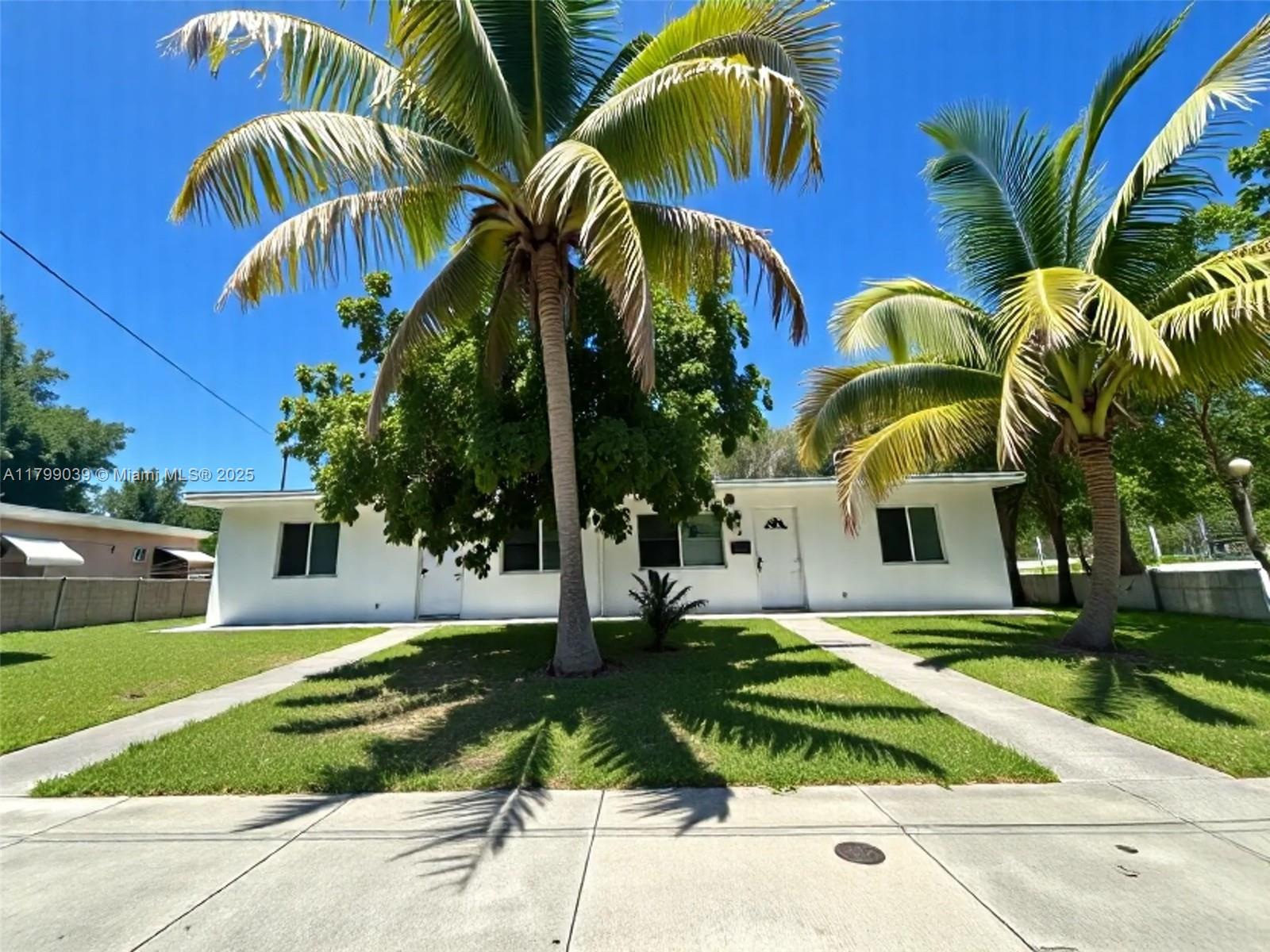 Great duplex in the heart of North Miami Beach. Opportunity for both homeowners and investors. Each side offers 2 beds,1 bath w/matching layouts. Beautiful interiors designed for comfort and modern living.Set on a generous lot to feel like a private home w/wonderful frontage & spacious backyard perfect ,for outdoor gatherings.Whether you choose to live in one unit & rent the other,or lease both sides for steady rental income, this property offers flexibility and value. Located just minutes from Oleta River State Park, Sunny Isles Beach, and Aventura Mall. FIU campus is only a few miles away, making it attractive for student or faculty tenants. Convenient access to US-1 and I-95. A rare find in one of NMB’s most vibrant neighborhoods. GREAT OPPORTUNITY