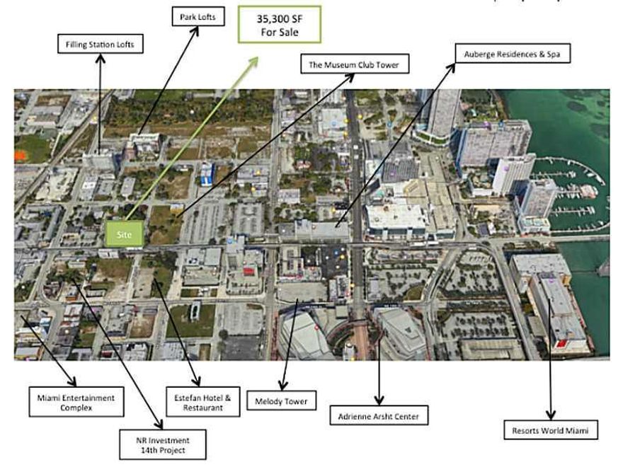 ***EXTRAORDINARY LAND OPPORTUNITY FOR NEW DEVELOPMENT IN THE ARTS & ENTERTAINMENT DISTRICT***  Total Area available for Sale: 35,300 SF. These parcels are a Developer's Dream. Situated in the Miami's Hottest Neighborhood, with  T6-24-O-B zoning. Take adva ntage of highest density land in Miami, 500 units per acre. Suitable for Condo Tower, Apartment Rental Building, or Hotel.