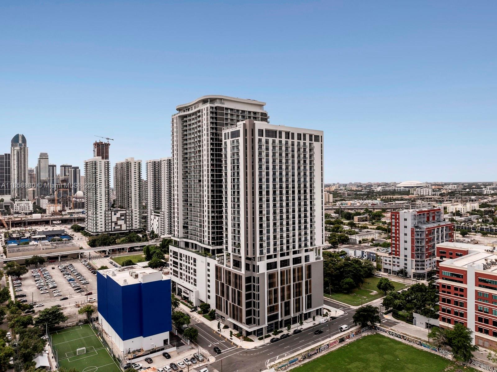 Discover UNI Tower, a modern high-rise in Miami’s vibrant Edgewater and Arts & Entertainment District. Perfectly located between Brickell, Downtown, and Miami Beach with quick highway and transit access, UNI offers the best of style and convenience. Enjoy two full floors of amenities—pool and sun deck, 3,000 SF fitness center, yoga studio, lounges, game rooms, co-working spaces, and EV chargers. With wide Biscayne Bay views, pet-friendly living, and a walkable lifestyle near Margaret Pace Park, Publix, and the Venetian bridge for morning jogs and sunrise bike rides by the water, UNI makes moving in simple with fast approvals and just $500 deposit.