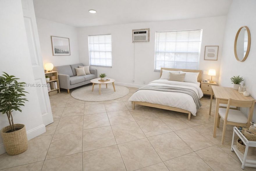 Spacious studio for rent at 35 Virginia Rd in West Park, featuring an open and inviting layout with plenty of room to create a comfortable living space. A refrigerator is included, and water and electricity are included in the rent, adding extra ease to everyday living. Conveniently situated near State Road 7/US 441, Hallandale Beach Boulevard, I-95, and Florida’s Turnpike, this location offers quick access to surrounding cities, shopping, dining, and daily essentials. Residents will appreciate being near local shopping centers as well as nearby grocery options including Bravo Supermarket, Walmart Neighborhood Market, and Publix. A wonderful rental opportunity for anyone seeking space, convenience, and a central South Florida location.