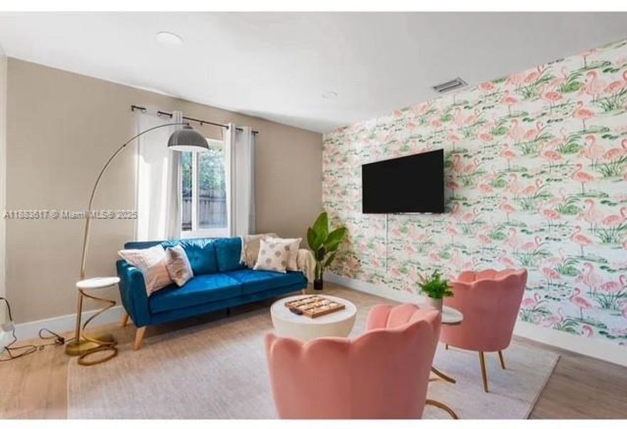 Stunning 3 bedroom plus den, 2 bathroom pool home available for yearly lease. Just couple of miles from the beach, short drive to Las Olas street. Sits on a corner lot  with oversized backyard and pool. Subleasing allowed. No pets.