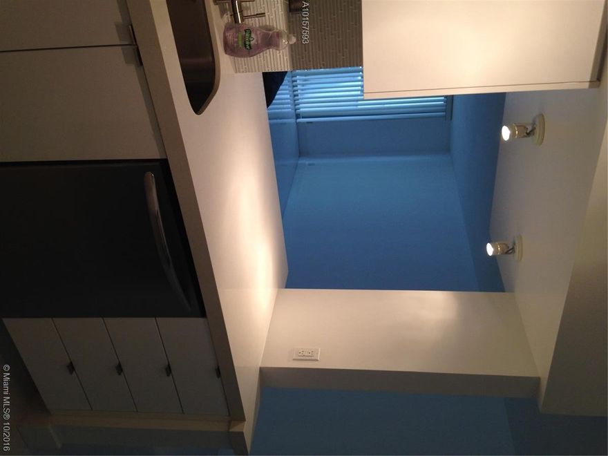 1/1 Beautifully NEWLY remodeled apartment in Miami Beach, Mirador building. OPEN KITCHEN with stainless steal appliances. New floors and a newly remodeled bathroom. Enjoy watching sunsets from the balcony (ocean view). The building amenities include a remodeled fitness center as well as a pool overlooking the ocean, one pool/hot tub, valet parking, concierge, and a market.