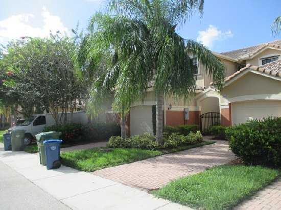 Located in a gated community, this town house features large living room, 3 intimate bedrooms and two and a half bathrooms; of which one is Jack and Jill, open kitchen, a large covered patio and no neighbors behind. Great location: walking distance to the Middle & High Schools, the library & the baseball/soccer fields. Community offers pool, playground and other amenities.