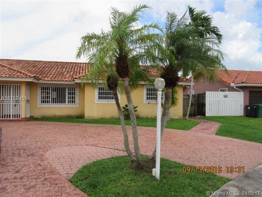 This 3 bedroom/2.5 bath Single Family home is an excellent opportunity for a motivated buyer. Tile and wood floors throughout. Open spacious area. Nice yard, great for entertaining. Garage converted. Shed in rear, Circular driveway. Centrally located near shops, schools and major roads. To be considered PLEASE EMAIL OFFER if that is not possible please call for assistance. This property eligible under the Freddie Mac First Look Initiative through 10/20/2016. HIGHEST AND BEST DEADLINE 05/24/2017 AT 3PM