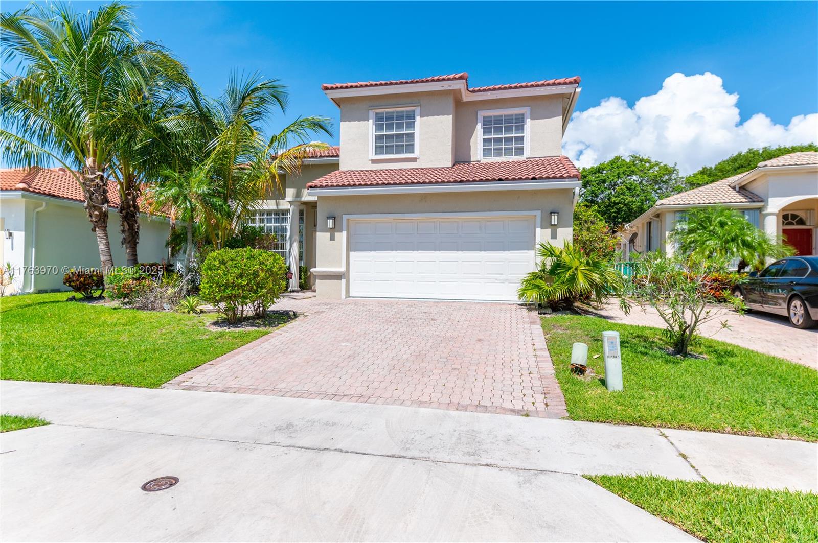 A gem of a house! This elegant & gorgeous 4 bed, 2.5 Bath home is located in the well maintained eastern enclave of Boca Preserve. It’s nestled away in an exclusive (41 homes) GATED community with NO mandatory clubs to join & low HOA. This beautiful home has soaring vaulted ceilings on top of a wide open layout with tall sliding doors to the tropical pool patio makes this home perfect for entertaining. This home features a two-story spacious floor plan with a large master bedroom on the first floor and 3 guest bedrooms on the 2nd floor. The kitchen features granite tops and the home features elegant tile and laminate floors. Enjoy a low HOA fee. Located in a desirable school area. Easy access to highways & is only a short ride to the beaches, downtown Delray, shopping, and dining.