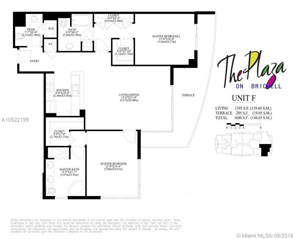 THE PLAZA 851 BRICKELL CO - Residential Lease