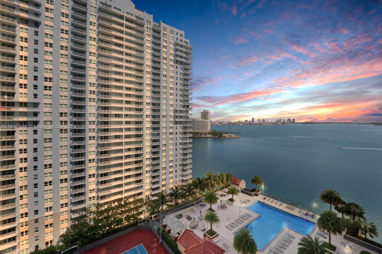 Discover this spacious 3-bedroom, 2-bathroom residence located in Brickell. This residence has amenities such as a tennis court, gym, restaurant, and a bay-front pool. Contact us
today to schedule your appointment and explore all that this exceptional property has to offer