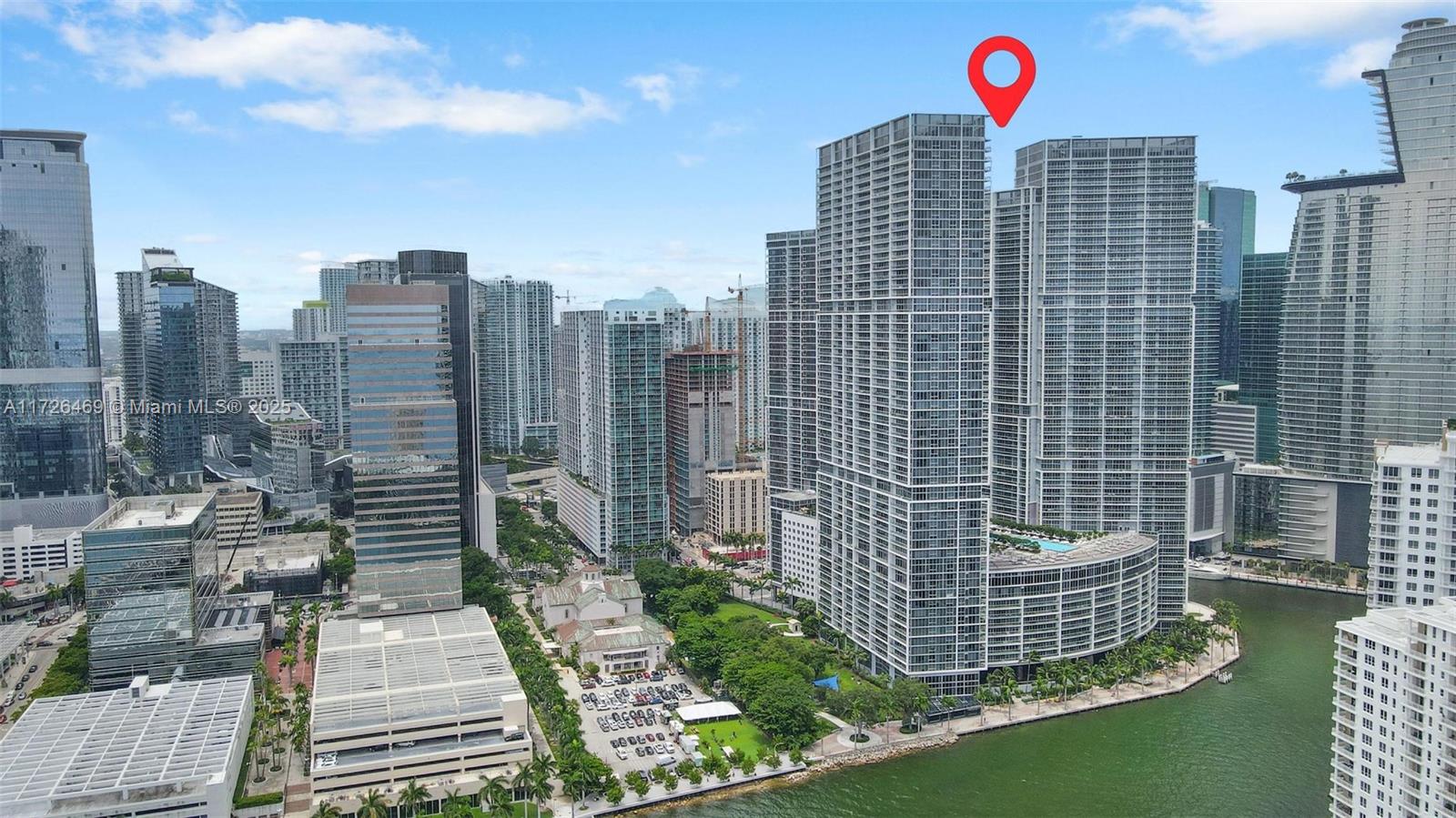 Gorgeous and Fully Furnished 3 Bedroom/2 Bathroom Overlooking the Canal of the Miami River and Biscayne Bay. This Corner Unit Features Marble Floors All Through Out, An Open Kitchen with Wolf Appliances. Bedrooms Are Super Spacious and Have Built Out Closets. Primary Bedroom Has an Ensuite Bathroom with Jacuzzi Tub, Glass Showers and Dual Sinks. Icon Brickell Has Some of the Best Amenities in Miami, Featuring a World Class Spa, 300 Ft Long Infinity Edge Lap Pool, Screening Room, Conference Room, On-Site Restaurants, the W-Hotel and So Much More. Location Offers Easy Access to All Major Roadways, Shopping, Dining, Public Parks, and Public Transportation. Rented Through 11/30/2025 w/ Tenant Currently Paying $7500 Monthly.