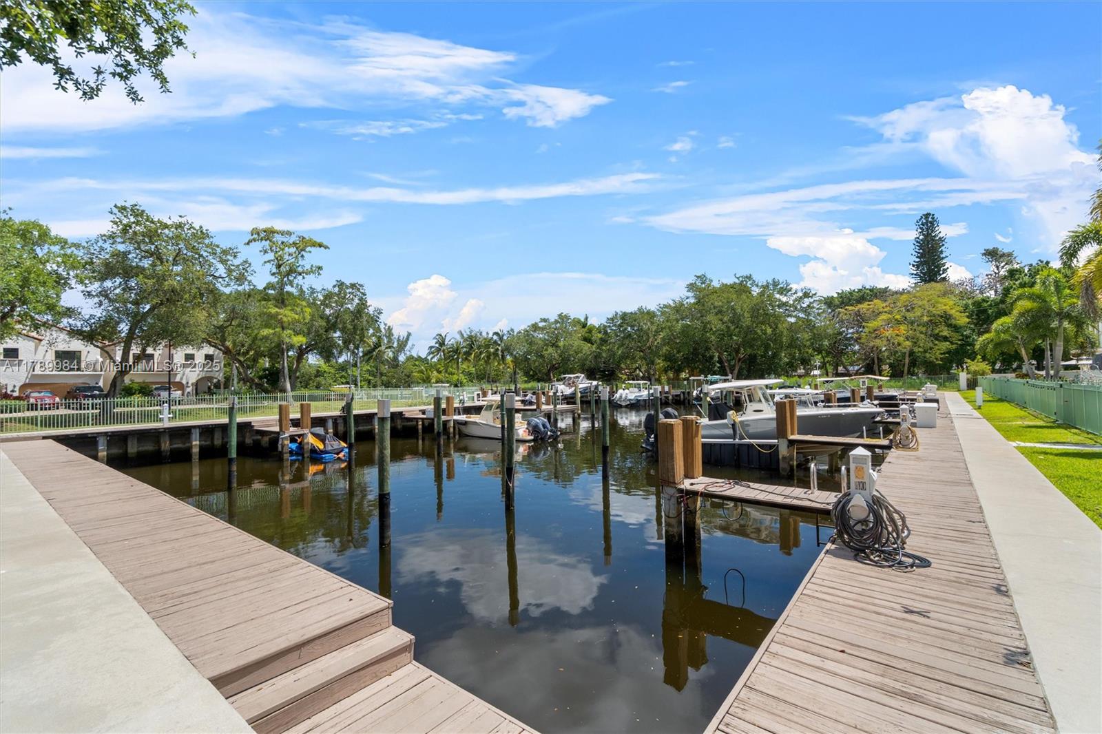 Boater’s paradise in a gated waterfront community! This upgraded 3-bedroom, 2.5-bath townhome includes a deeded dock with ocean access and water/electric service included at the slip — a huge monthly savings for boaters. Enjoy a spacious layout, updated floors, stainless steel appliances, and a 2-car garage with additional driveway parking. The HOA provides exceptional value: fully equipped gym, pool, landscaping, roof maintenance, exterior insurance, cable, and more. Minutes from FLL Airport, beaches, dining, and shops.