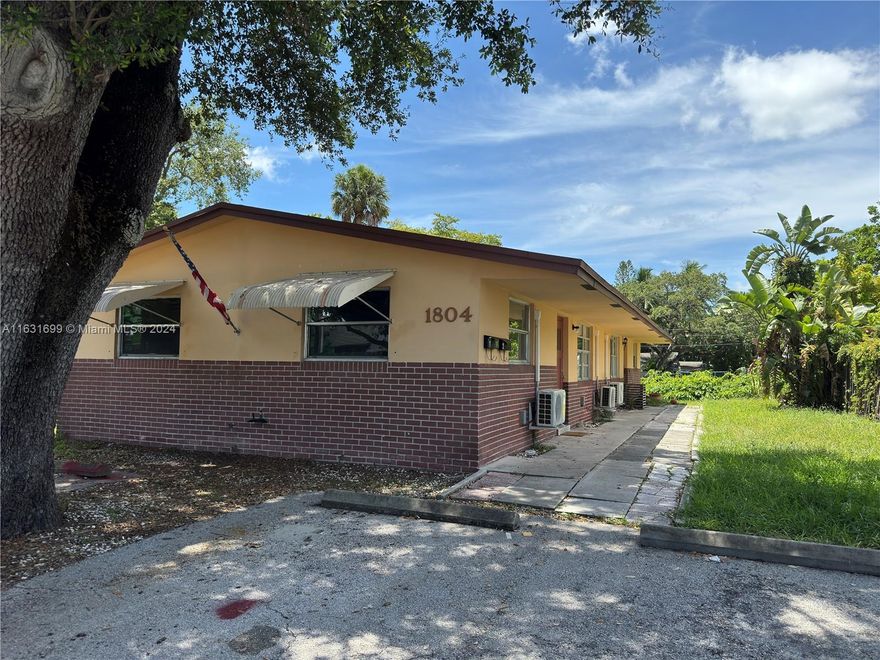 INVESTOR SPECIAL! LOOKING TO BUILD PORTFOLIO! Duplex located in beautiful and quiet River Oaks. Both units are 2/1. The second Unit is rented until July 2025 at 1,950$. The first unit is rented at $2,000. All new split units, all-new kitchen, appliances, washer & dryer, and fixtures. 4 parking spaces. Separate water and electric meters. Located across the street from the Largest marina in Broward County!