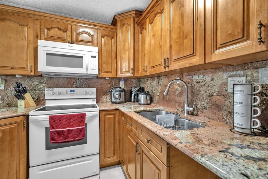 Don’t miss one of the BEST values in the area for a 2-bedroom condo! This spacious corner-unit is located in the heart of Miami, just off Flagler St, with quick access to the Palmetto and Dolphin Expressways, making commutes to Downtown, Miami Beach, and the airport a breeze. The unit features generous room sizes, an updated kitchen and bathroom with wood cabinets and granite countertops, and tile floors throughout. The HOA is just $280/month, significantly lower than most comparable condos in the area. Plus, it may be purchased with as little as 10% down through our preferred lender (ask us for details). A solid opportunity in a central location. Schedule your showing today!