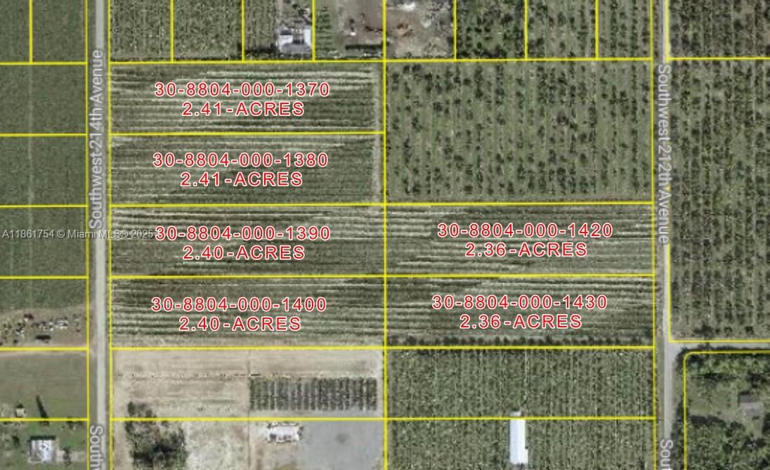 SW 212 AVENUE & SW 388 STREET