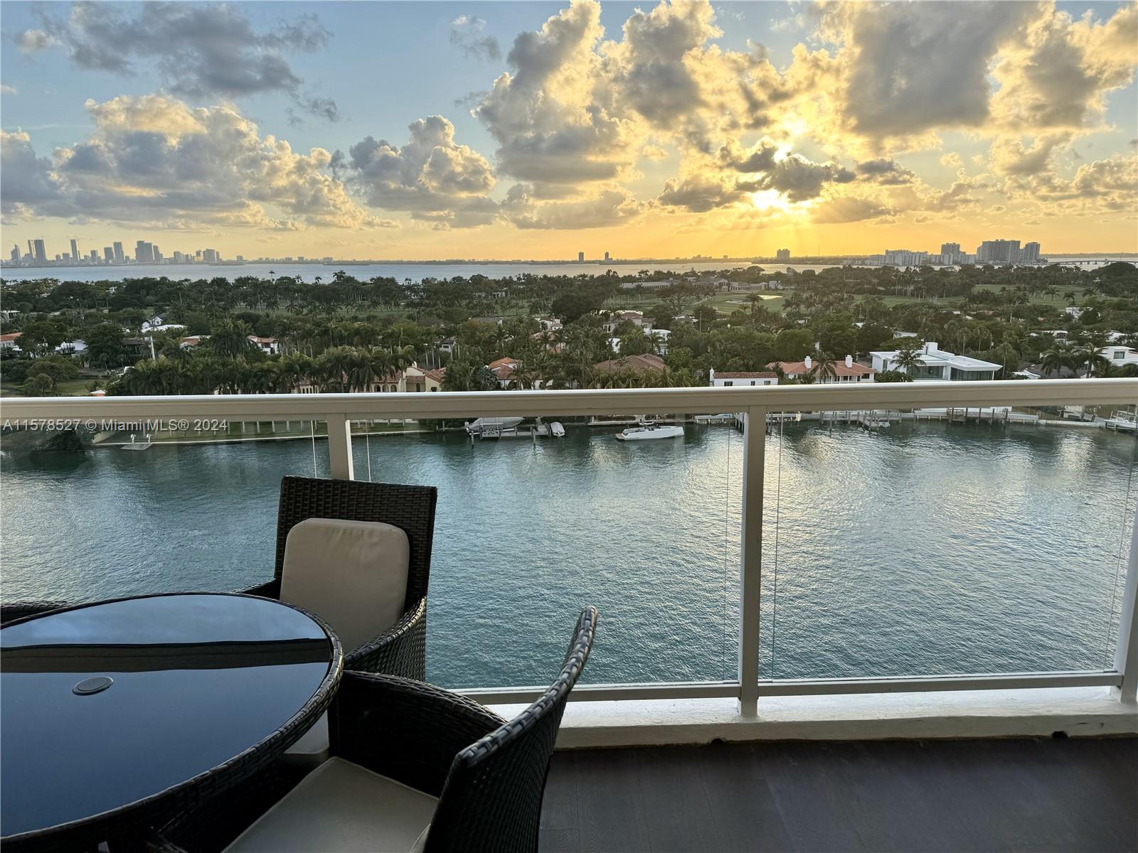 Experience luxury living in this fully furnished 2BD/2BA apartment on Miami Beach's prestigious Millionaire Row. Enjoy stunning bay, intracoastal, and downtown skyline views. Monthly rent includes 1 parking space, cable, internet, A/C, and water. Washer & dryer in the unit. Building amenities: 24-hour service, gym, pool, gardens, bike and billiard rooms, on-site restaurant, and masseuse. Steps from the beach, minutes to South Beach and Bal Harbor. Available from May 20th, 2024.