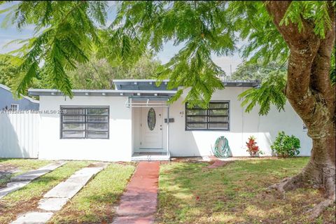 A home in North Miami