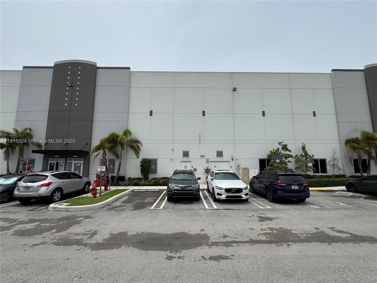 Opportunity for investor looking to acquire a warehouse with a great tenant - leased until 04/30/2028. Built in 2022, this unit has 10,687 SF Total Area, made up of: 7,047 SF of Warehouse Area + 1,660 SF of Office Area + 1,980 SF of Mezzanine. 30' ceiling height offers additional storage space. ESFR fire sprinkler system, concrete tilt wall panels, & steel joist roof system. Three (3) 9'x10' overhead doors-dock height. 11 assigned parking spaces. 277/480 Volt & 120/208 Volt. Excellent location on the industrial developing triangle of FL Turnpike, US 27-Okeechobee Rd, & I-75 to 826-Palmetto Expy, with immediate access to all these expressways. See attachments for additional info.