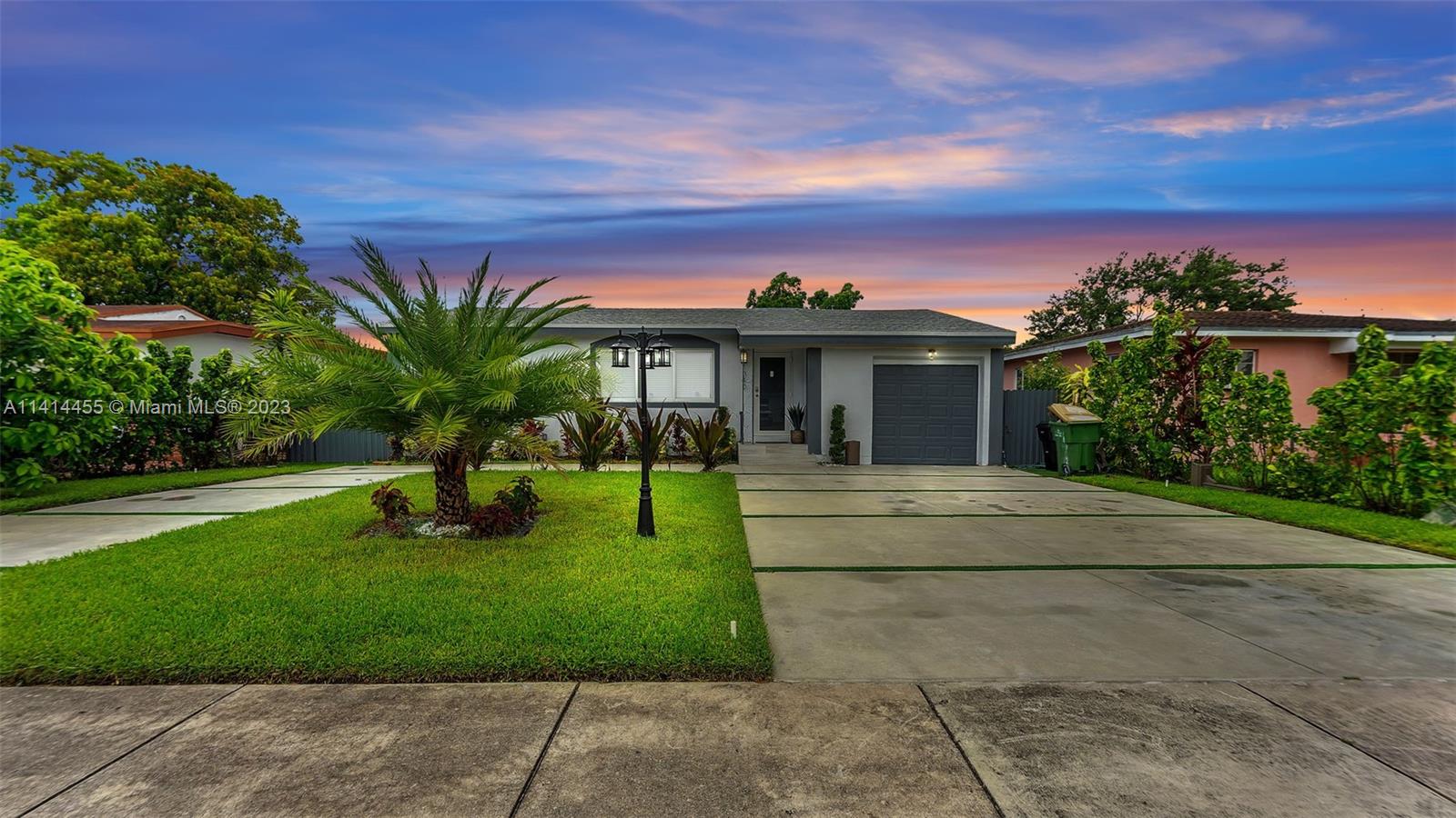 Nicely updated single family home in a very peaceful neighborhood of North Miami. This move-in ready home offers 4 bedrooms & 3 full bathrooms, a spacious living area, eat-in kitchen, split bedroom floor plan, washer/dryer inside the home and a huge backyard with a gazebo perfect for entertaining. Property is conveniently located near universities, airports, shopping centers, schools, parks & much more! First month, last month & security deposit required to move-in.