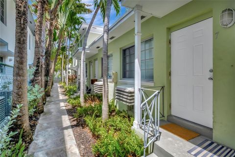 A home in Miami Beach