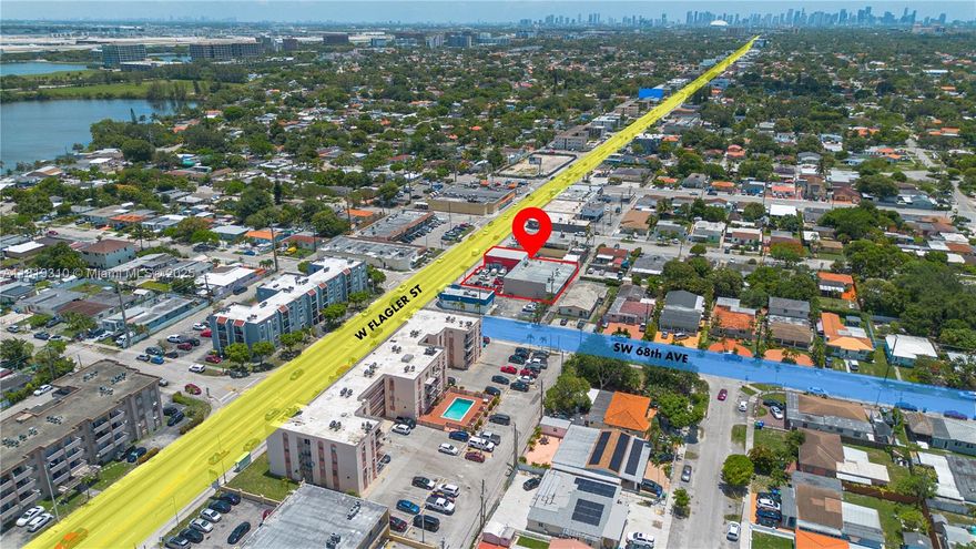 Prime opportunity to own a high-visibility commercial retail strip in the heart of Flagler—one of Miami’s most walked and trafficked corridors. This well-maintained strip center is fully leased with established tenants, offering stable income and substantial foot traffic. One of the anchor tenants is a thriving print and design shop, with the opportunity to include the business in the sale. Ideal for investors seeking passive income or an owner-user looking to take over a turnkey business in a bustling commercial zone. Excellent exposure, parking, and long-term growth potential in a rapidly developing area.