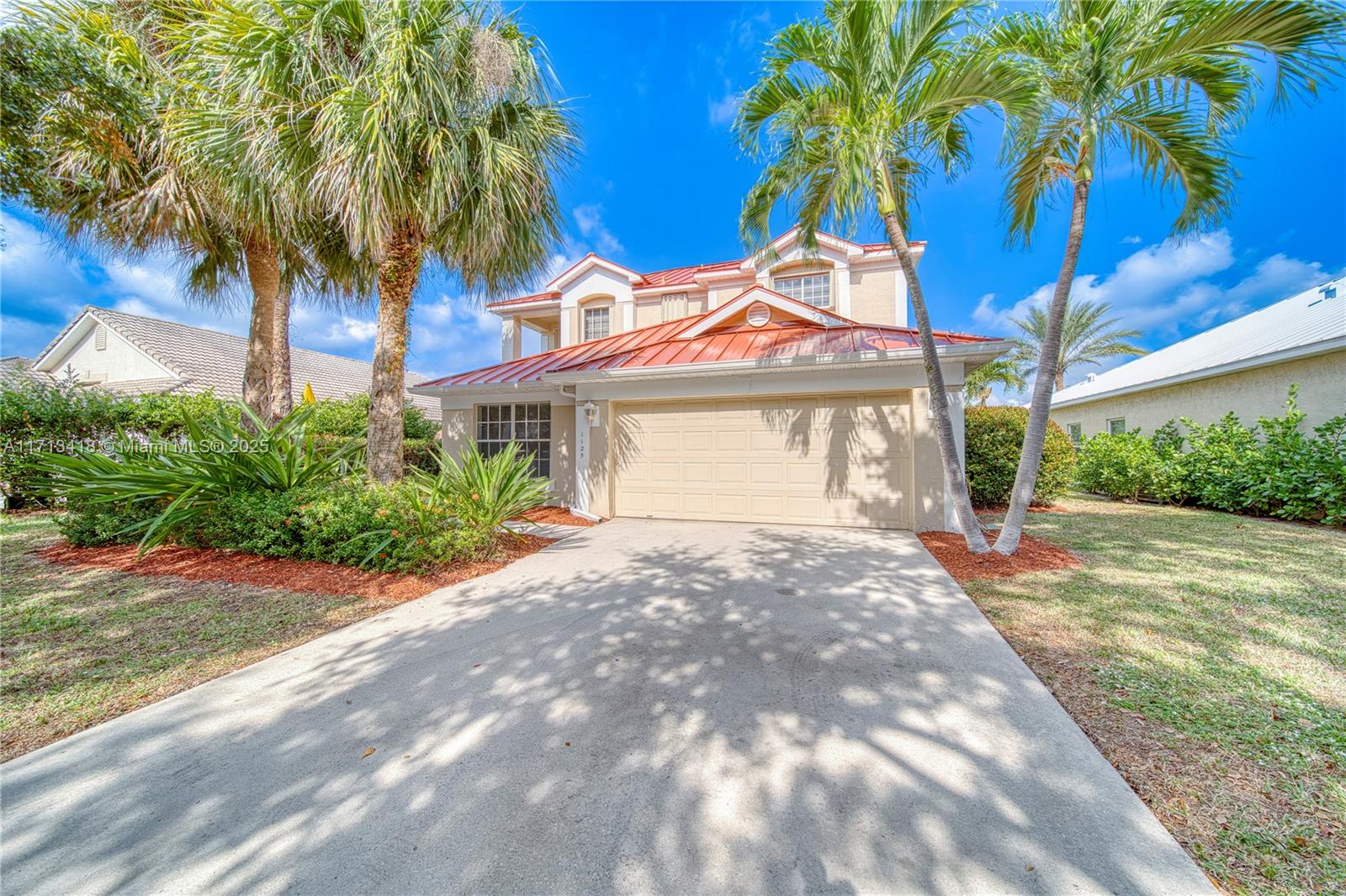 Discover your dream home with almost 3000sqft, lovingly maintained by its original owner and located in the gated community of Delray Lakes with canal access to Lake Ida. (Future Ocean Access) This stunning property features tall ceilings that create an open, airy feel, a large first-floor bedroom and bathroom for ultimate convenience, formal dining, separate family room and a backyard with room for a pool and boat dock. Large bedrooms and bathrooms upstairs. Recent upgrades include a new 200mph metal roof, new exterior paint, and accordion shutters for added peace of mind. Enjoy the two-car garage and a prime location with a free tram to downtown Delray Beach’s shops and restaurants. 10-15 minutes from Delray's beautiful beaches. Don’t miss the chance to call this exceptional home yours!