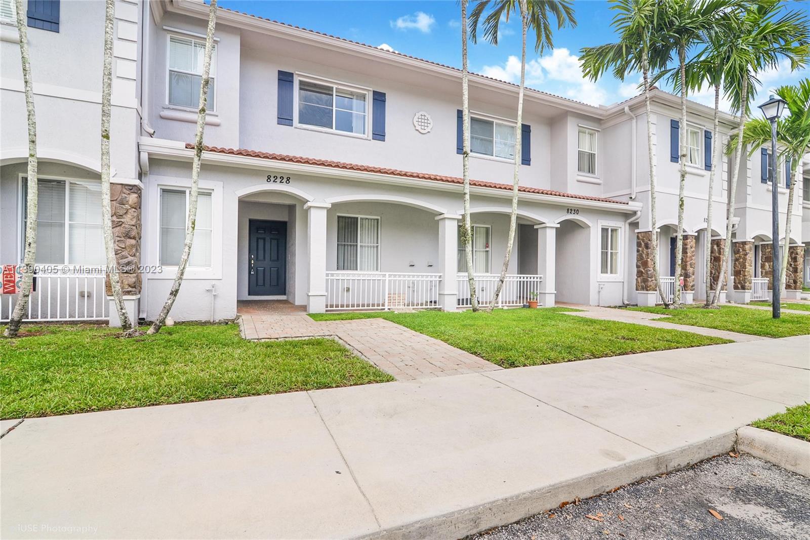 Excellent townhouse at Tuscany No 4 gated community in Miramar. Centrally located; freshly painted; new ac unit; 2 bedrooms 2 1/2 bathrooms; tile and wood floors throughout; open kitchen; very nice neighborhood. One assigned parking space #188. Looking for great tenants with excellent background and credit scores of 700 and up. The unit is easy to show; please use show assist for instructions.