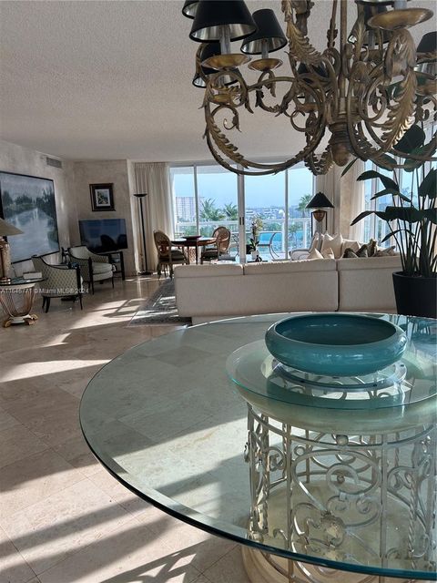 A home in Sunny Isles Beach