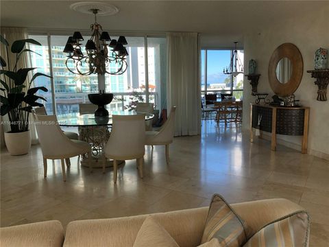 A home in Sunny Isles Beach