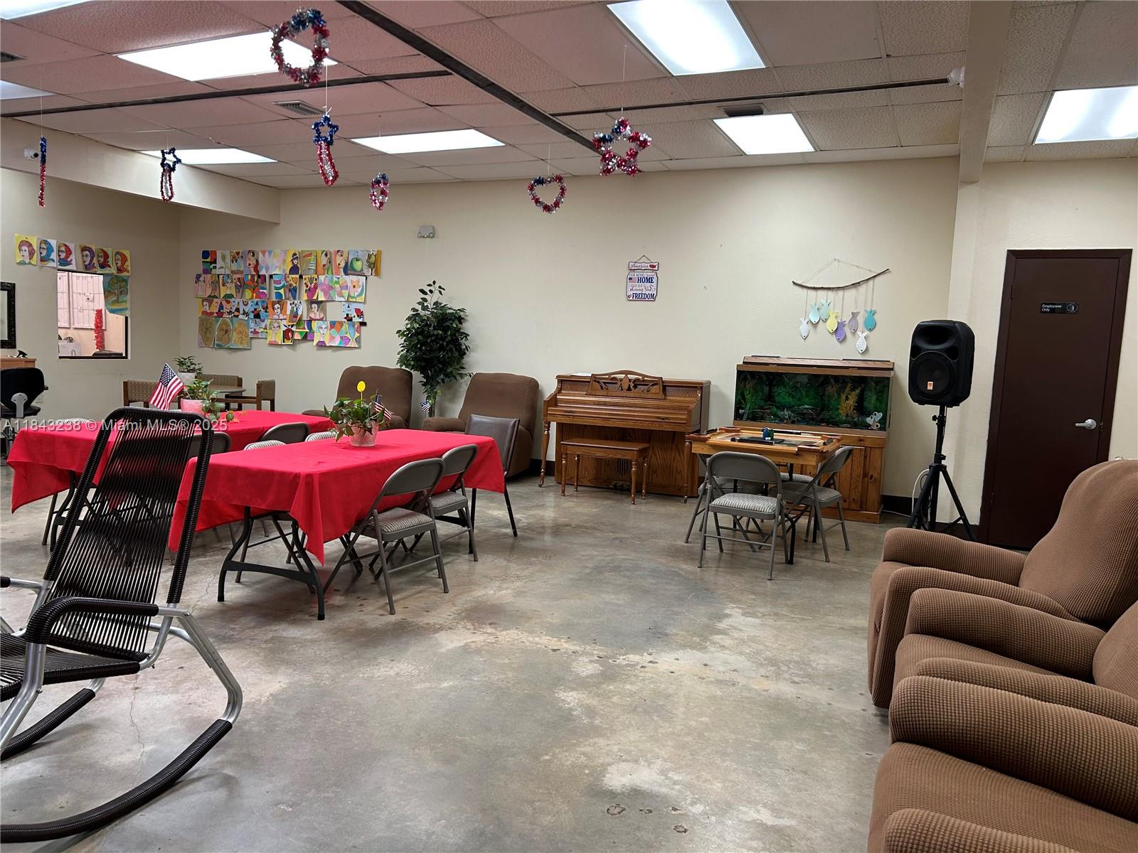 Established Adult Day Care Business for Sale in a very central and well commuted area. Great shopping plaza. Business is solid with clients. ALL long term care programs are approved for this business including the food program and transportation contracts. Don't miss this opportunity and schedule your visit to this amazing establishment.