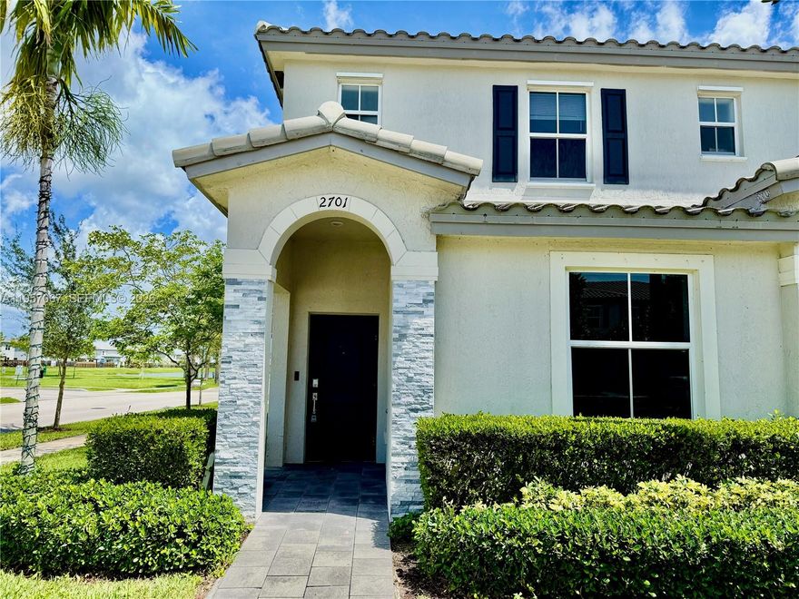 Modern 3-bedroom townhouse for rent in a secure gated community! This spacious and stylish home features an open-concept living and dining area, a sleek kitchen with stainless steel appliances, modern countertops, and ample cabinet space. The master suite includes a walk-in closet and en-suite bathroom. Enjoy natural light throughout, private patio, in-unit laundry, and a 1-car garage. Residents have access to community amenities such as a pool, clubhouse, fitness center, and 24/7 security. Perfectly located near top schools, shopping, dining, and major highways. Ideal for families or professionals seeking comfort, convenience, and peace of mind in a vibrant neighborhood. Available now—schedule your showing today!