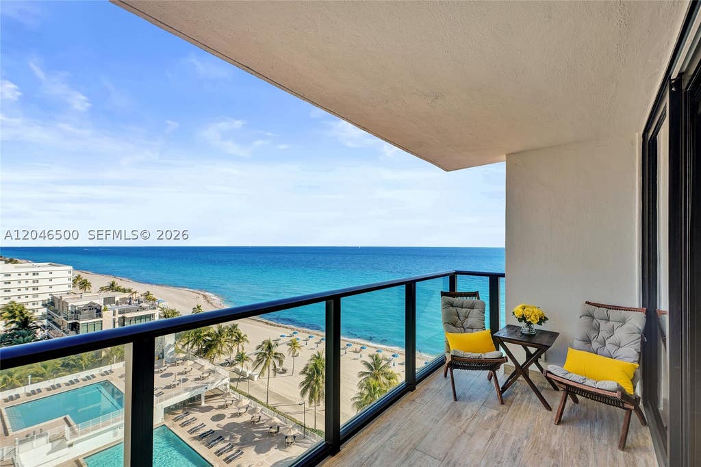 Photo of 2301 S Ocean Dr #1004, Hollywood, FL 33019 (MLS # A12046500)
