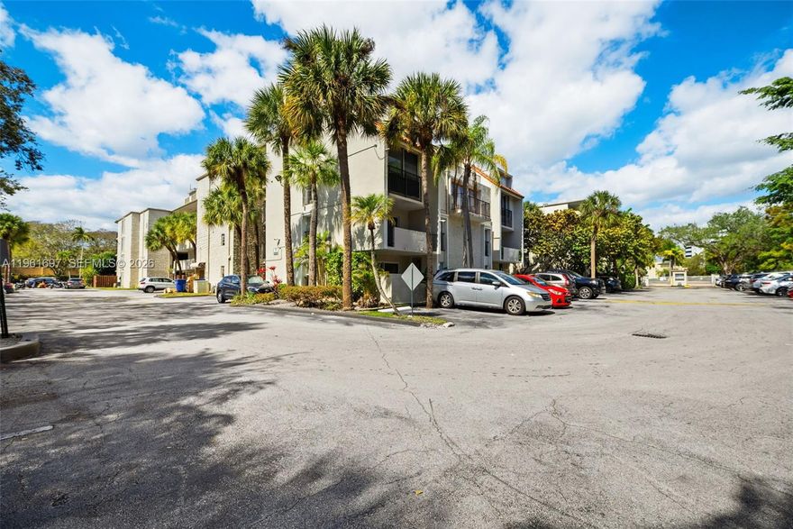 This bright & cozy apartment in the Dadeland Grove Condos is set at the gateway to the enormous array of North Kendall Drive shopping, dining, entertainment & recreational offerings. A smart layout gives visual interest w/the feel of a home; the efficient use of space provides a greater sense of room than suggested by the sq. ft. Broad walls invite creativity to design a place that reflects your unique spirit. Featuring a large built-in pantry, built-in microwave, gas stove, bottom-freezer fridge, dishwasher & generous cabinetry, the kitchen provides everything you need to whip up good eats, from gourmet snacks to holiday meals. Take in the fresh air on the private walled patio, head over to the 2 pools for a swim, and sink into the whirlpool to ease away the tensions of the day.