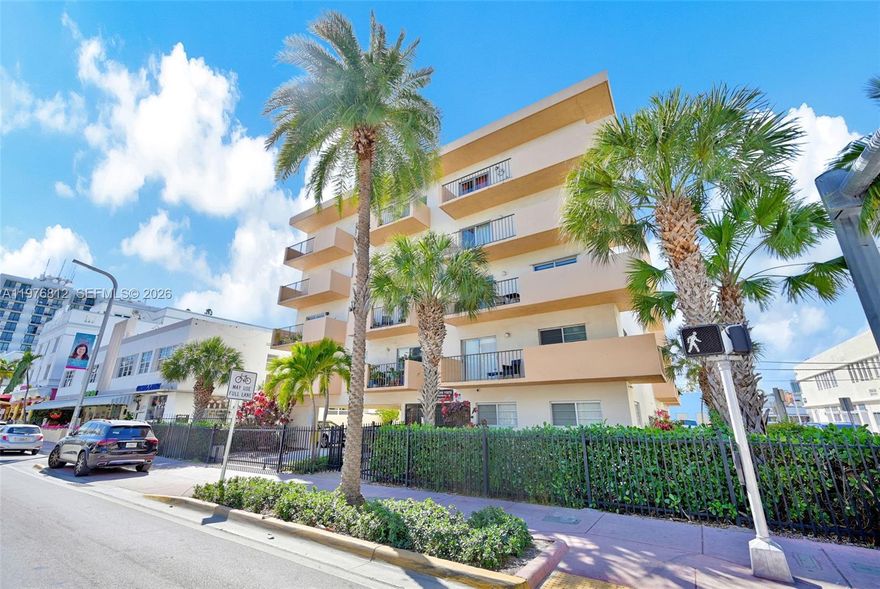 Bright and updated 2BD/2BA residence featuring new flooring, fresh paint, a new water heater, and updated kitchen cabinetry. Enjoy the convenience of one shaded parking space.

Located in a prime South Beach setting, short distance from the beach, Ocean Drive, renowned restaurants, and premier shopping. An excellent opportunity for an end user or investor seeking a move-in-ready property in one of Miami’s most desirable neighborhoods.